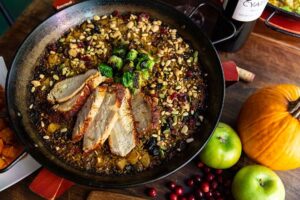 Thanksgiving Turkey Paella Recipe