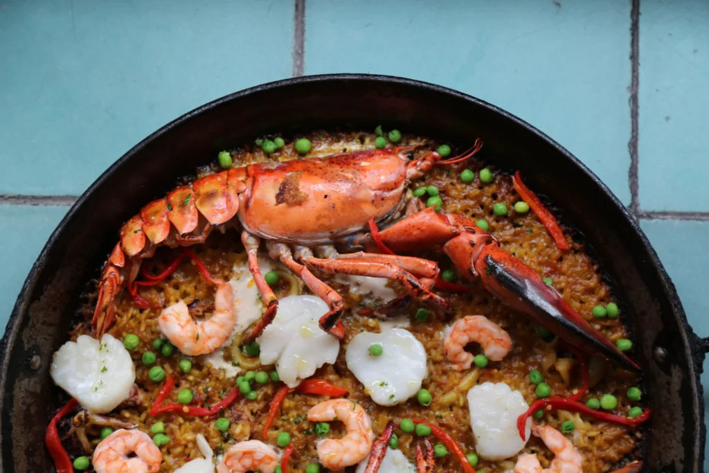 Paella de Langosta