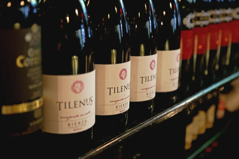 Selection of Spanish wines at Socarrat NYC