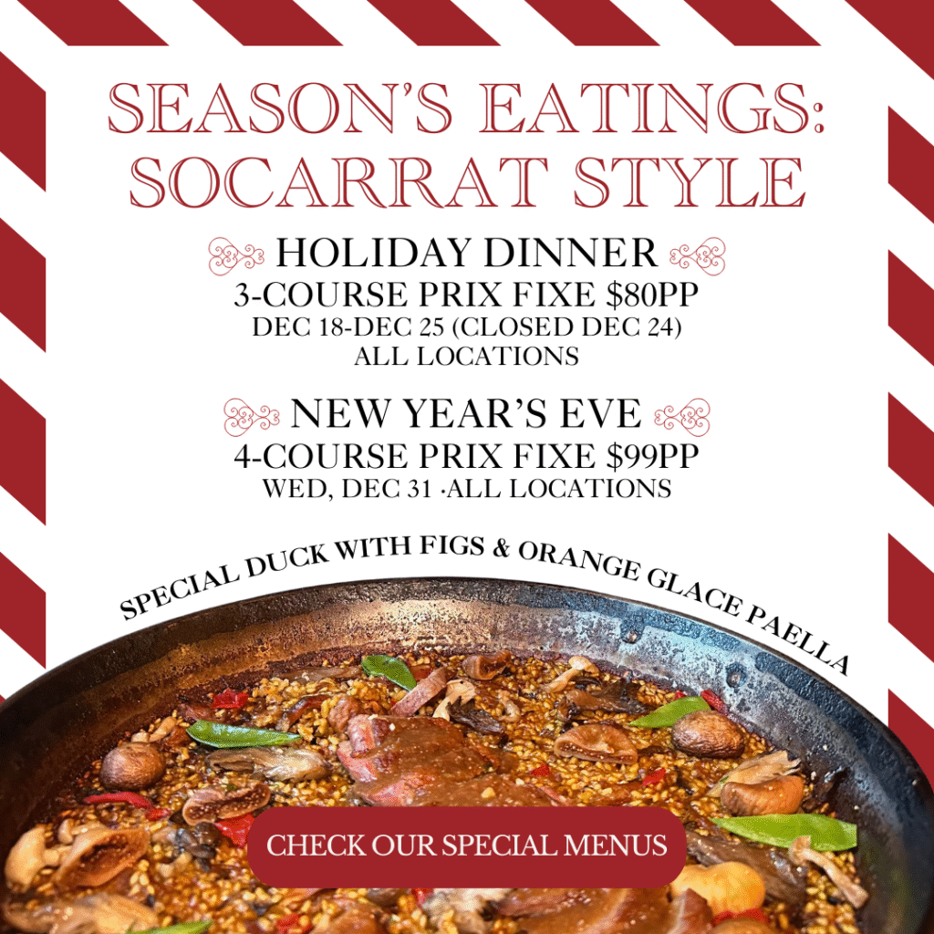 Special offer holidays at Socarrat