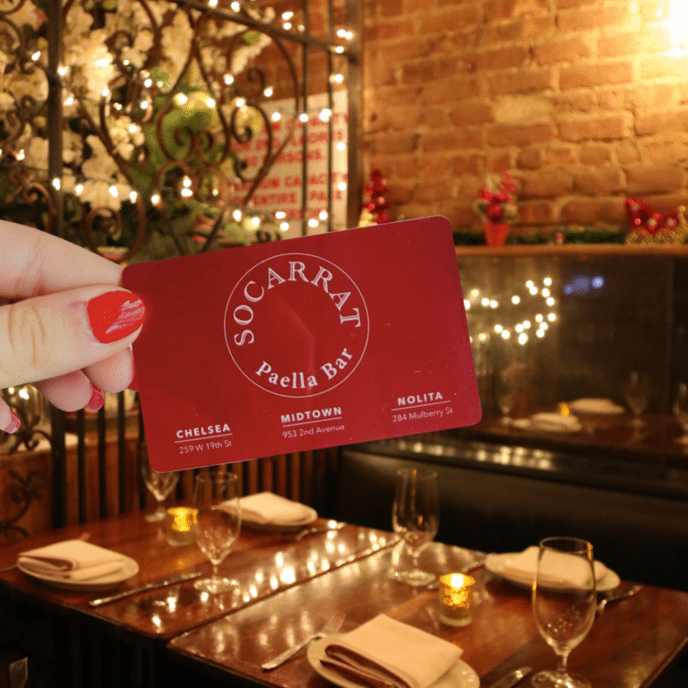 Xmas gift card - Socarrat