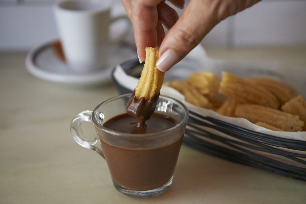 Churros con Chocolate