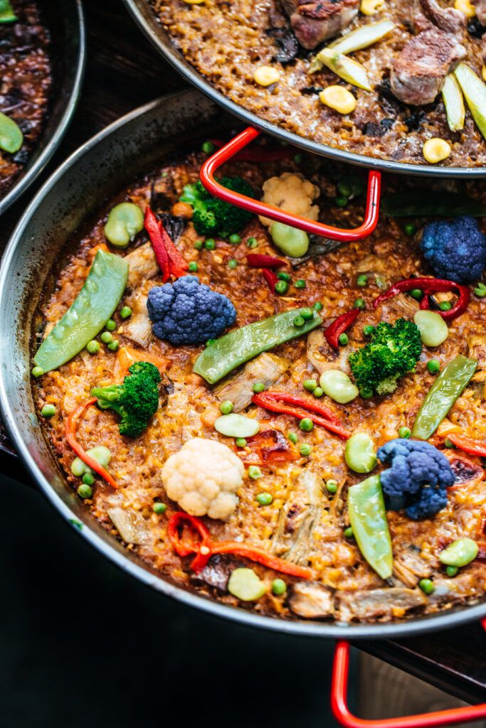 Paella veggie