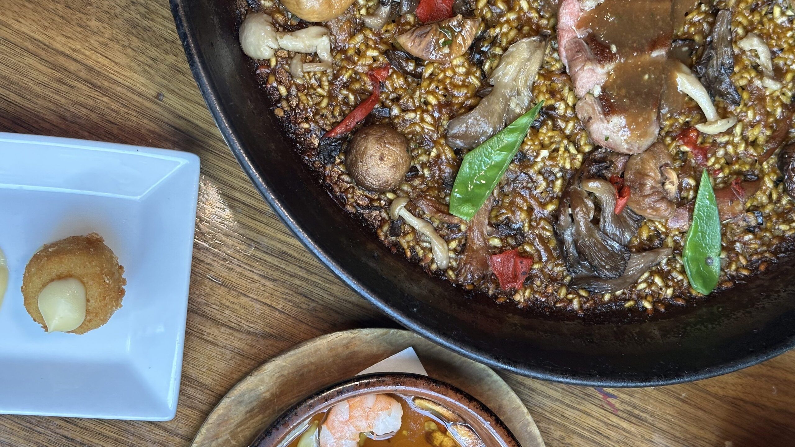 Special christmas paella