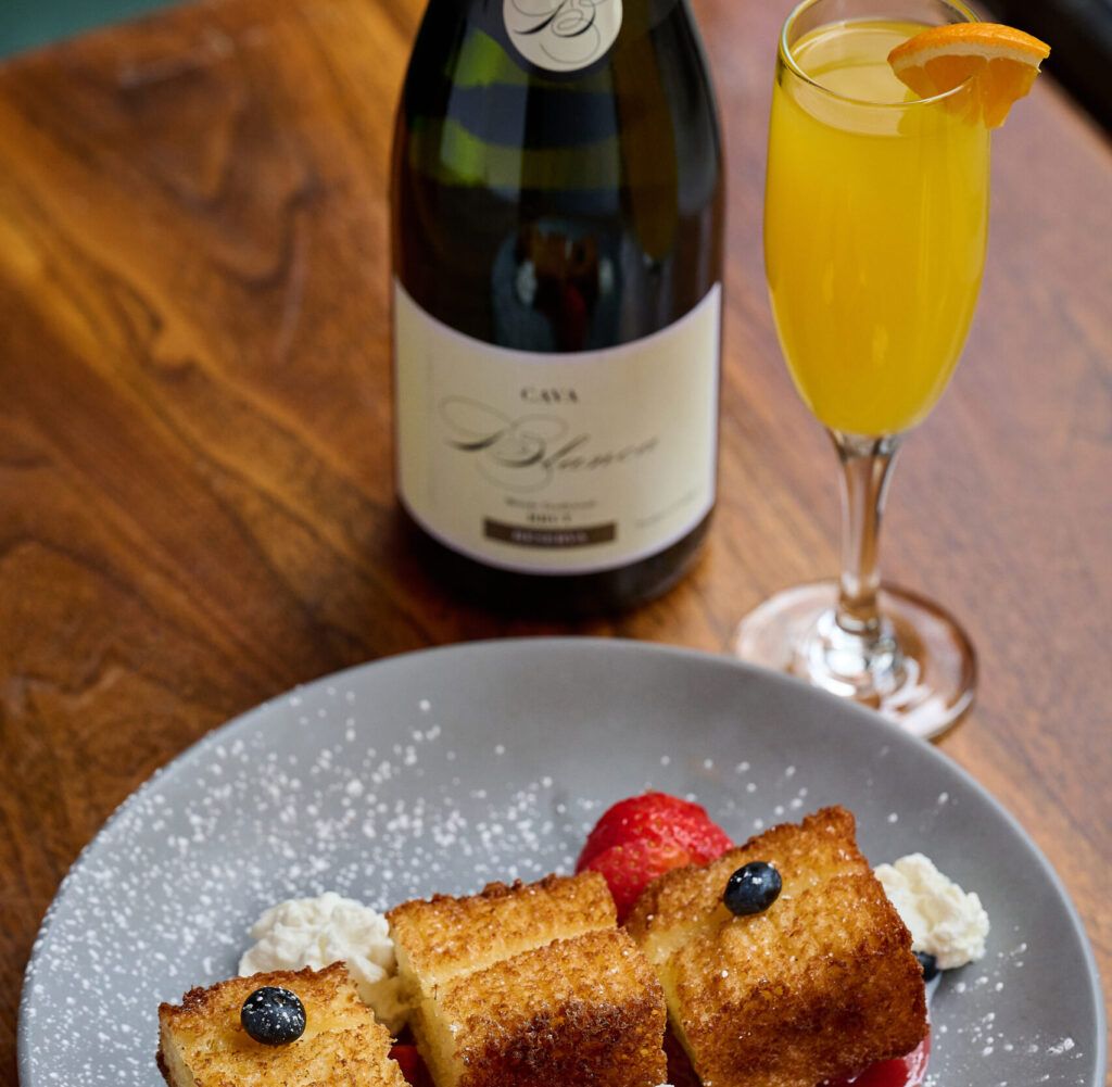 MIMOSA WITH TORRJA DESSERT
