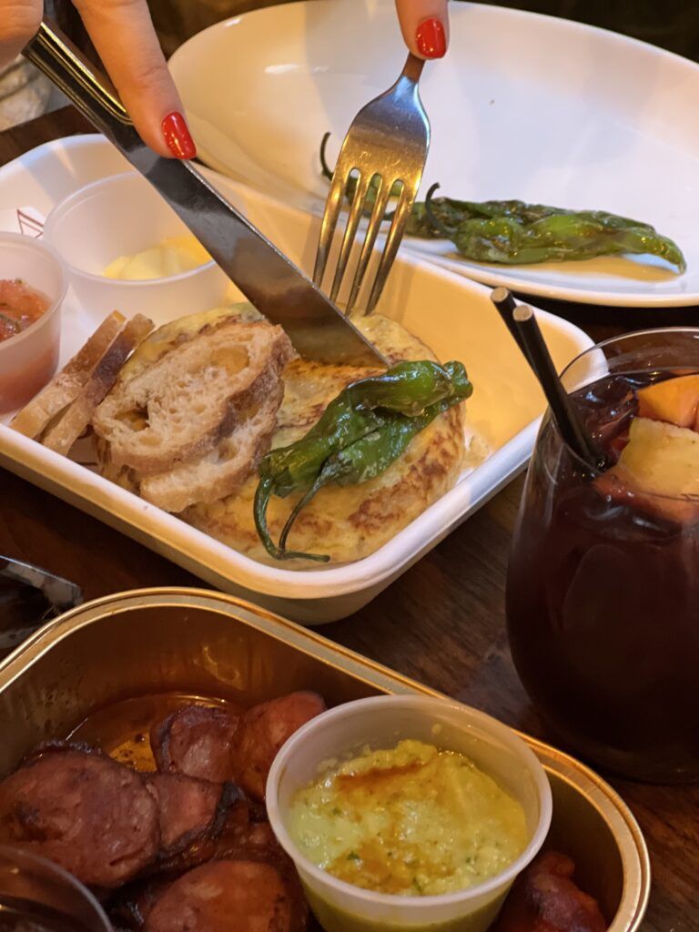 tapas for delivery, match night