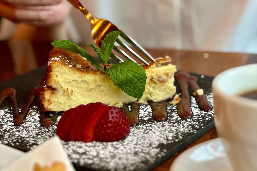 Basque Cheesecake in New York